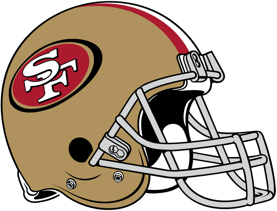 San Francisco 49ers 2009-Pres Helmet Logo t shirt iron on transfers